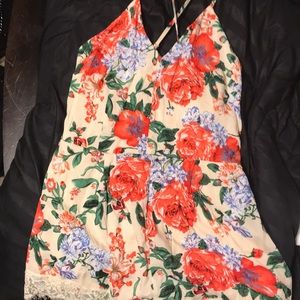 Floral Romper